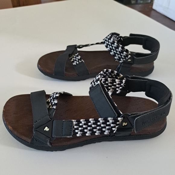 Women's Merrell Brand Sandals With Backstrap - Picture 5 of 11